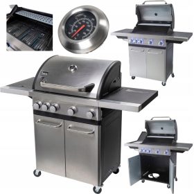  Gázgrill SILVER STAR 500 égők 4+1 12,8 kW SILVER