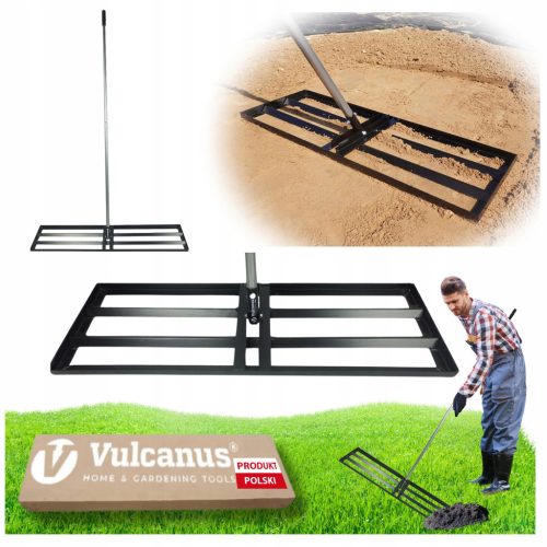  Vulcanus gereblye rozsdamentes acél 120 x 177 cm