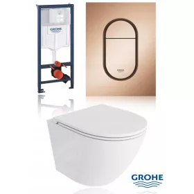    GROHE csiszolt meleg naplemente Arena Cosmopolitan S WC-öblítőlap