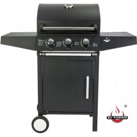    GÁZKERTI GRILL EL FUEGO SAN ANGELO 8,4kW! + CSÖKKENTŐ TÖMLŐVEL!