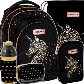    Fej hátizsák iskolatáska Unicorn Unicorn + 4 egyéb termék