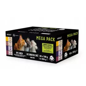    PET REPUBLIC tasakos nedves táp macskáknak, ízkeverék 160 x 100g