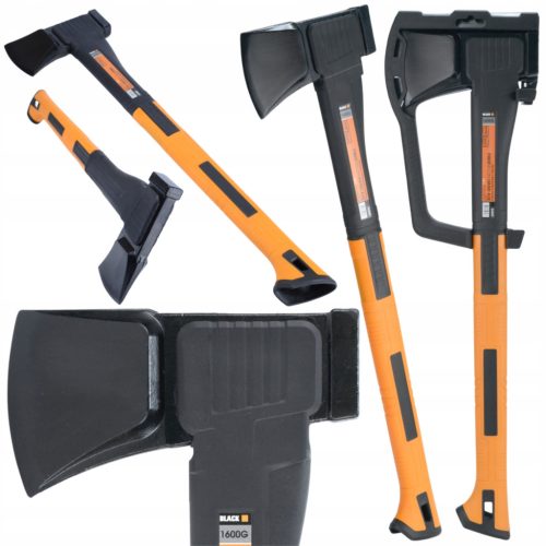  AXE FIBER NYELVES, HOSSZÚ TENGELY FIBERNYLON 1600G FEKETE