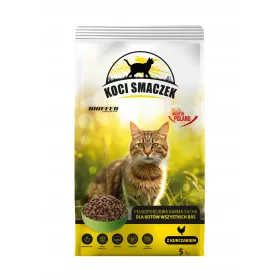    Koci Smaczek Biofeed univerzális macskaeledel 5kg csirkével ÚJ!