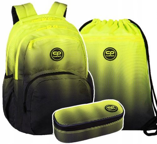  COOLPACK PICK GRADIENT LEMON iskolai hátizsák + 2 egyéb termék