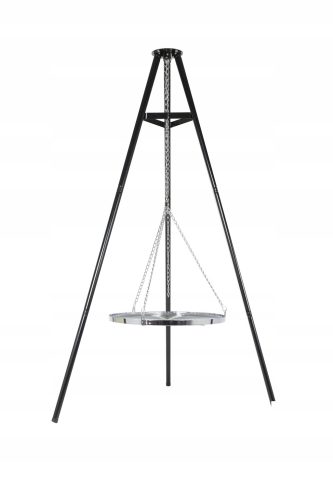  Állvány, rostély, tűztér 162 cm grillsütővel