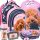  Többrekeszes iskolai hátizsák St. Majewski Shades of blue, Shades of pink, Multicolor 22 l + 4 egyéb termék