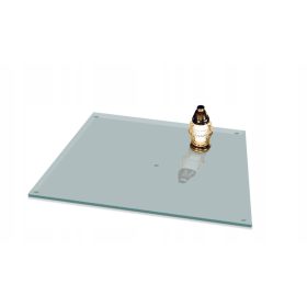   GYERTYAÁLLVÁNY Edzett Üveg ÁTLÁTSZÓ 65x60cm a MONUMENT-hez