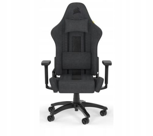  Corsair TC100 Relaxed játékszék fekete és szürke szövet fekete és szürke