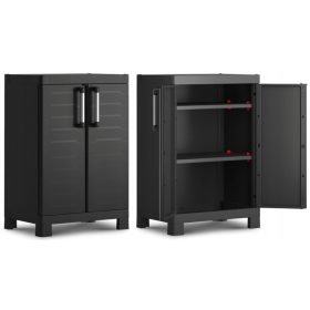    Keter műanyag raktári polc 97 x 65 x 45 cm max 15 kg polconként