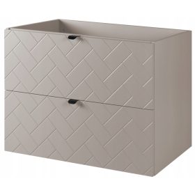    KASHMIR Fürdőszoba szekrény 80 cm MESEDŐ ALATT Függő MARÁS FIÓK B