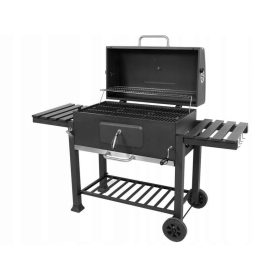    NAGY XXL-ES SZÉN GRILL ÁLLÍTHATÓ ÖNtvényvas Rács 78x42,5mm 3 PALCOS LUND