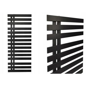    Dekoratív FÜRDŐSZOBA RADIATOR PHANTOM 1070x500 matt fekete szerkezet 662W