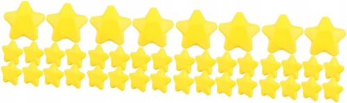  40 Foam Star Fitness Equipment Toy Relaxációs játékok