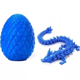    3D nyomtatott sárkány, titokzatos kristály sárkánytojás fidget játék meglepetés