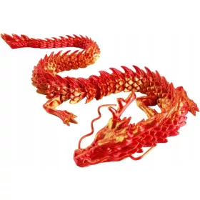    3D nyomtatott sárkány rugalmas csuklós fidget dekorációs játék