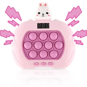    Fast Push Bubble Game, 6 Spellägen Söt Pop Game Fidget Portabel Pussel