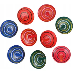    15db Születésnapi parti kellékek Fából készült stresszgiroszkópok