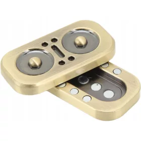    Alumíniumötvözet hordozható kézi fonó, stresszoldó játék és