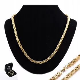    VASTAG LÁNC Férfi arany lánc 60cm Royal Byzantine + INGYENES