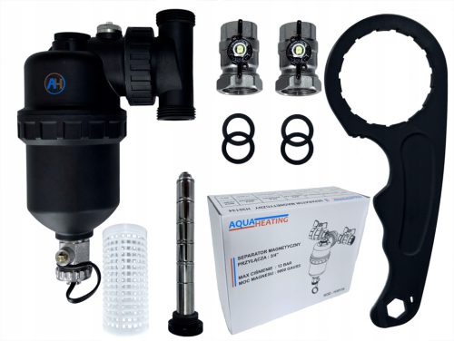  X-HOME MÁGNESES SZŰRŐ 3/4"-os DN25 SZENNYEZÉSSZENNYEZÉS-LEVÁLTÓ