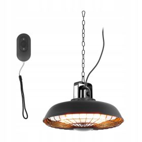    INFRAVÖRÖS FŰTÉS - TERASZ - 600 / 1200 / 1800 W - TÁVIRÁNYÍTÓ