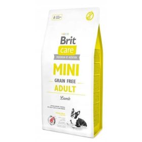    Brit Care Dog MINI Gabonamentes felnőtt báránytáp Kutyaeledel bárány 7kg