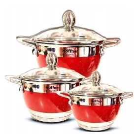  6 részes edénykészlet HOFFNER HF-4452