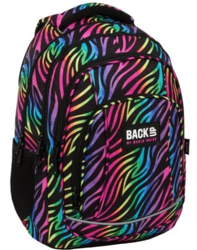 Többrekeszes iskolai hátizsák Backup Multicolor 26 év