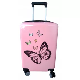    BUTTERFLIES BUTTERFLIES BUTTERFLY GYERMEKEK UTAZÁSI Bőröndje kerekekkel CYFR