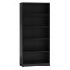  TopEshop polc 80 x 30 x 182 cm fekete