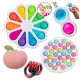  4x ANTISTRESS JÁTÉK Fidget Toys SIMPLE DIMPLE