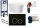  SET GEBERIT wc keret + matt fekete gomb + wc csésze + W/O+FRESH ülőke