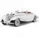  Gyerekjátékok 1:24 Klasszikus Mercedes-Benz 500K autómodell, fém
