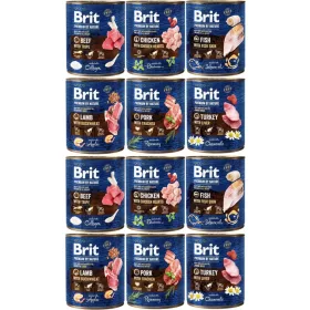  Brit Premium By Nature Wet Food Mix 12x800g