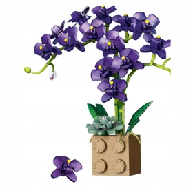    Orchidea építőtégla / 1369 elem / dekoratív kartondobozba csomagolva