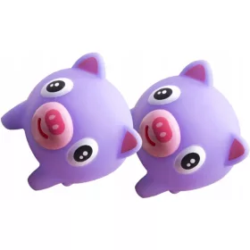  2 db Mini Pig Toys Hordozható Squeeze Toys Toys For