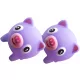  2 db Mini Pig Toys Hordozható Squeeze Toys Toys For