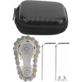    Fidget Spinner, Rozsdamentes acél Spinning Fidget, Lánckerekek