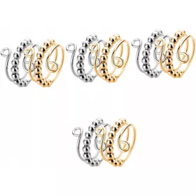    Ékszer kiegészítők gyűrűk gyöngyökkel, 8 db ékszer -