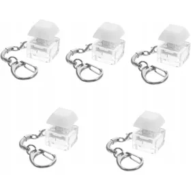    5db Billentyűzet Kulcstartó Hátizsák Kézitáska Fém kivitelű Számítógép