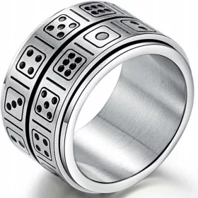    Anxiety Fidget Duplarétegű Spinner Kocka Zeus Gyűrűk Férfi izgulás