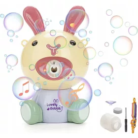    Buborék gép gyerekek fújják buborék gép fiúk és lányok baba