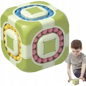    Puzzle Fidget Toys, Forgó játékok Varázsgyöngy kocka formájú