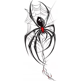    IDEIGLENES TETTOO MOSHATÓ NAGY NAGY NAGY HATALMAS SPIDER CROSS TARANTULA XXL