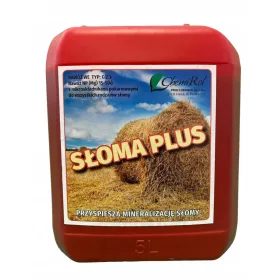    A Straw Plus 5l felgyorsítja a szalma bomlását, NP műtrágya