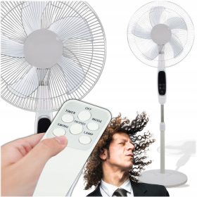   Piros Kerti keringető ventilátor Ventilátor távirányítóval RG 50W fehér