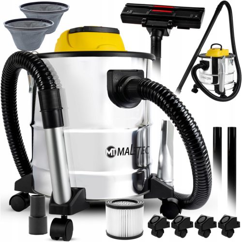  Maltec ML2500-ASH 2000 W-os ipari porszívó