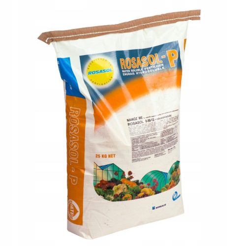  Trágyázási műtrágya Rosasol 8-50-12 Mikrotápanyagok 10kg termény gyümölcsös zöldség
