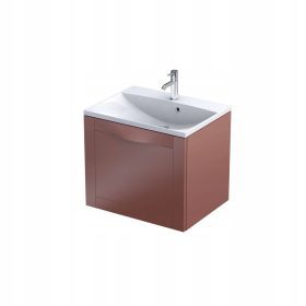  Oristo SKAGEN UNI Mosdószekrény 60 cm Piros